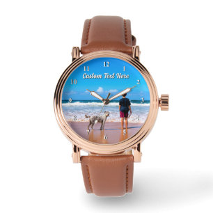 Lade dein Haustierfoto hoch und betrachte personal Armbanduhr