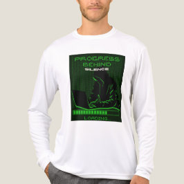 Lade Hacker Laptop Grafik T-Shirt Tri-Blend Shirt