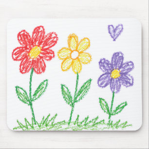 Lade Kinderzeichnung Verwandelt Kinderkunst in Mousepad