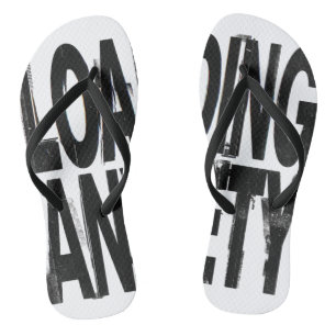 Ladeangst Glitch Brutalistische Typografie Desi Flip Flops