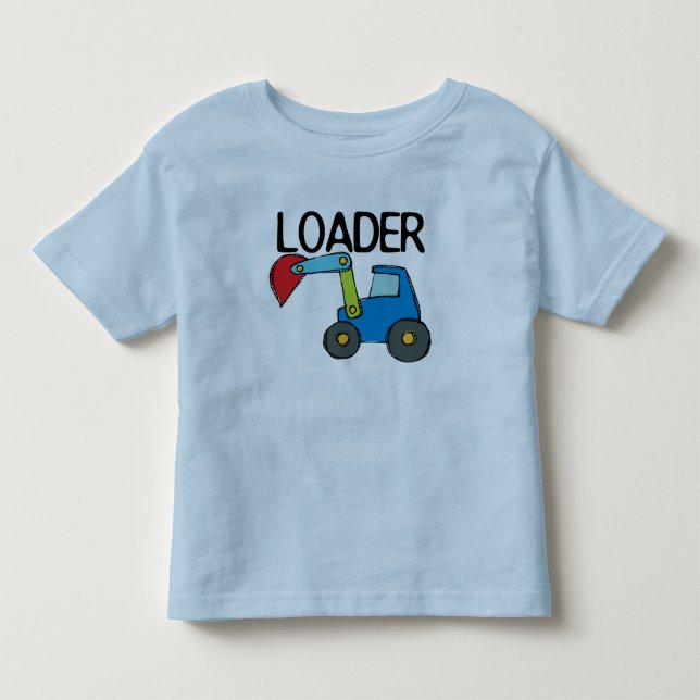Ladefahrzeug Kleinkind T-shirt (Vorderseite)