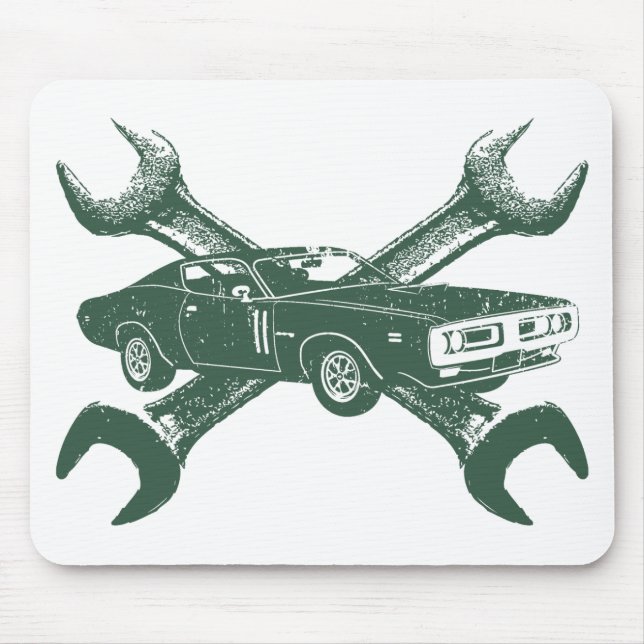 Ladegerät 1971 des Dodge-440 Mousepad (Vorne)