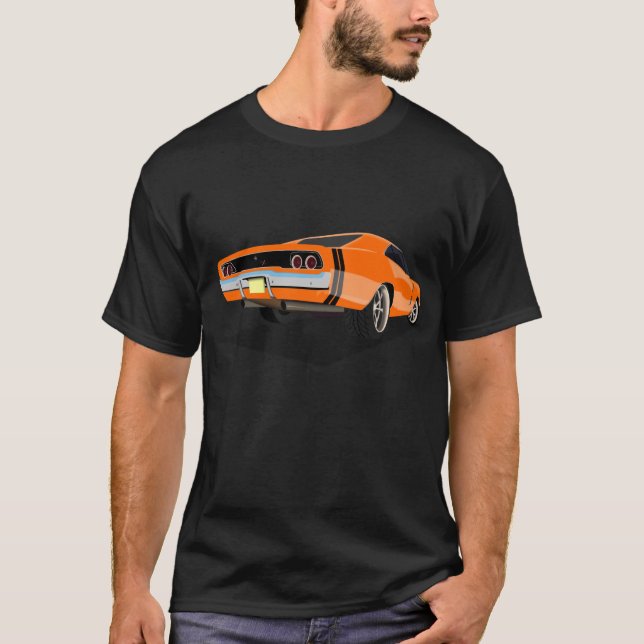 Ladegerät 68 in der Orange T-Shirt (Vorderseite)