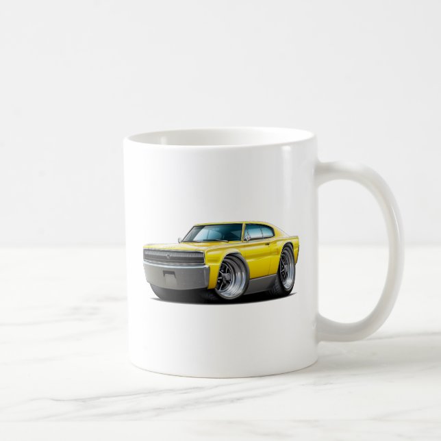 Ladegerät-gelbes Auto 1966-67 Tasse (Rechts)
