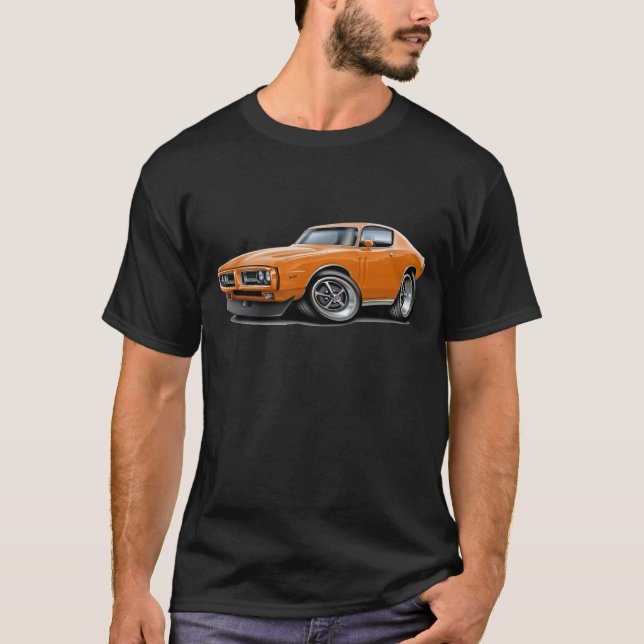 Ladegerät-Orangen-Auto 1971-72 T-Shirt (Vorderseite)