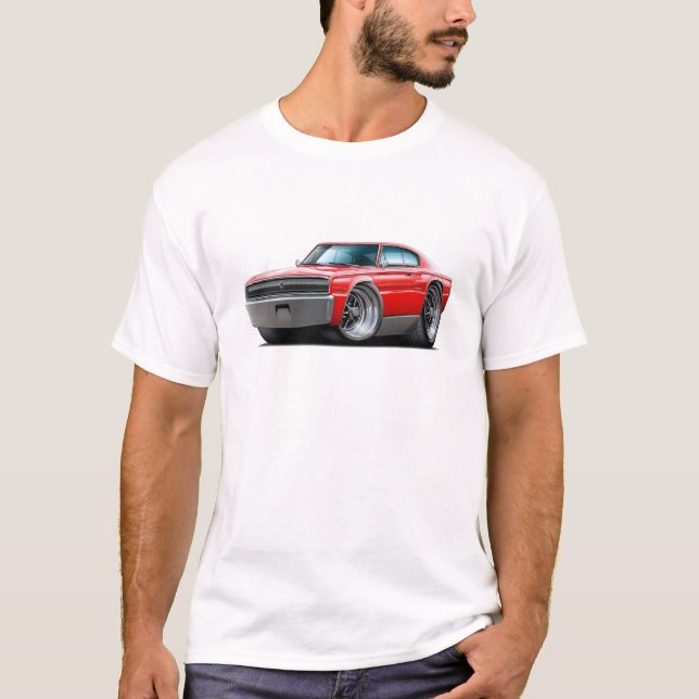 Ladegerät-Rot-Auto 1966-67 T-Shirt (Vorderseite)