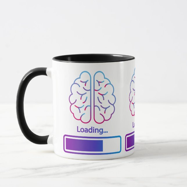 Ladehirn Tasse (Links)