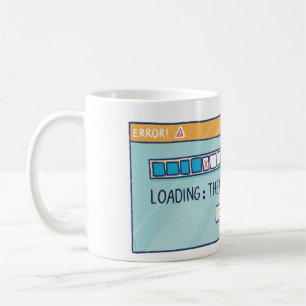 Laden: Der Wille, mit dem Lesen aufzuhören Kaffeetasse