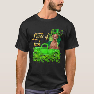 Läden des Luck Truck Vizsla St Patrick's Day T-Shirt