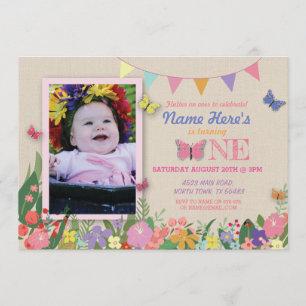 Laden erster der Schmetterlings-Garten des Einladung