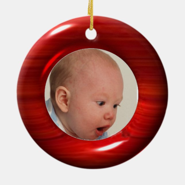 Laden Sie 2 Fotos Kirschzur hölzernen Keramikornament (Hinten)