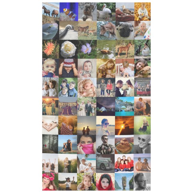 Laden Sie 64 Foto-Tischdecke hoch Tischdecke (Vorderseite)