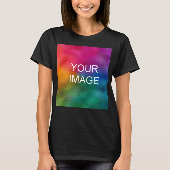 Laden Sie das Foto Image Picture Logo in trendy El T-Shirt (Vorderseite)