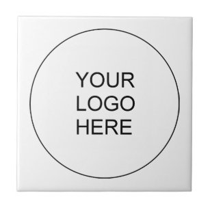 Laden Sie das Logo Ihres eigenen Unternehmens hoch Fliese