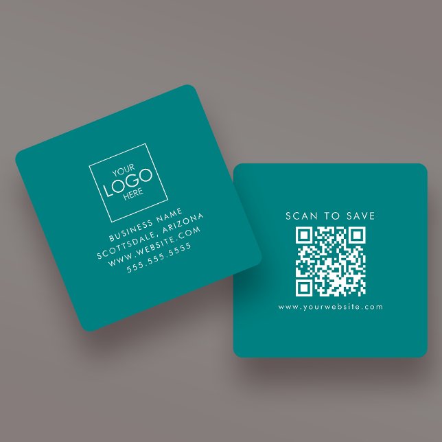 Laden Sie den QR-Code-Generator für Ihre Logos nac Quadratische Visitenkarte (Von Creator hochgeladen)