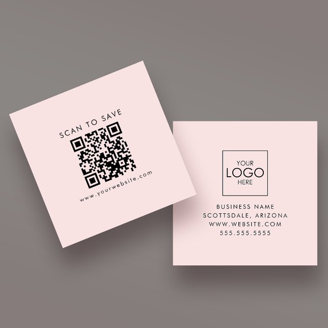 Laden Sie den QR-Code-Generator für Ihre Logos nac Quadratische Visitenkarte (Von Creator hochgeladen)