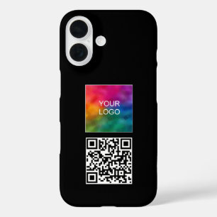 Laden Sie den QR-Code Ihres Logos herunter. iPhone 16 Hülle