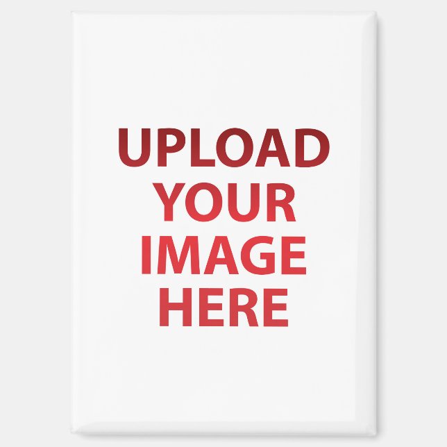 Laden Sie ein Foto Ihrer Lieben hoch Magnet (Vorderseite)