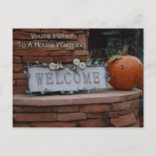 Laden Sie ein, um Erwärmungs-Postkarte Einladungspostkarte