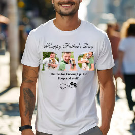 Laden Sie Foto Happy Vatertag Funny Dog Besitzer h T-Shirt