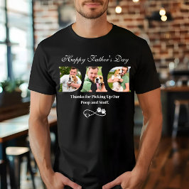 Laden Sie Foto Happy Vatertag Funny Dog Besitzer h T-Shirt