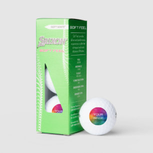 Laden Sie Foto Image Design Srixon Soft Feel 3 Pac Golfball