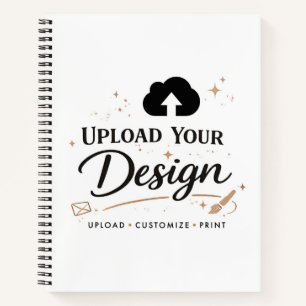 Laden Sie Ihr eigenes Design - Benutzerdefinierte Notizbuch