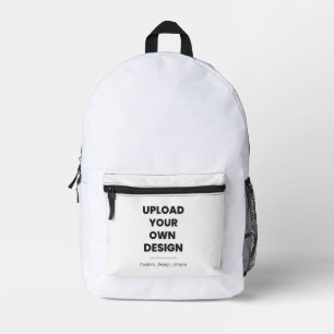 Laden Sie Ihr eigenes Design hier hoch Benutzerd Bedruckter Rucksack