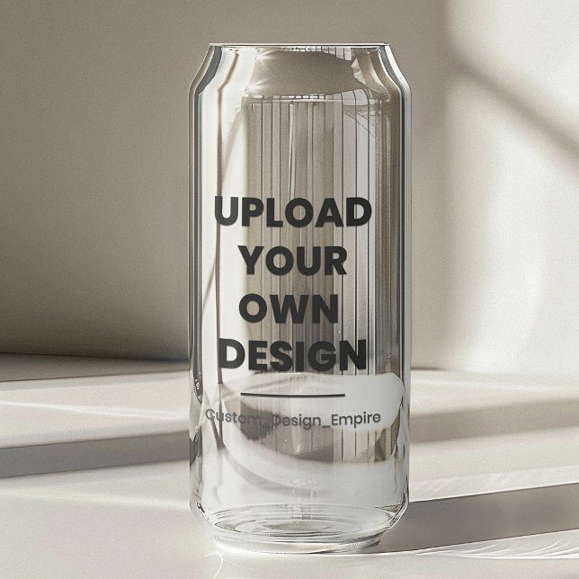 Laden Sie Ihr eigenes Design hier hoch | Benutzerd Dosenglas (Von Creator hochgeladen)
