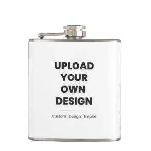 Laden Sie Ihr eigenes Design hier hoch Benutzerd Flachmann
