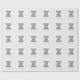 Laden Sie Ihr eigenes Design hier hoch | Benutzerd Geschenkpapier