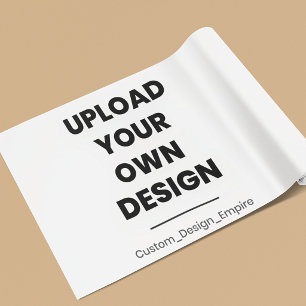 Laden Sie Ihr eigenes Design hier hoch Benutzerd Geschenkpapier Set