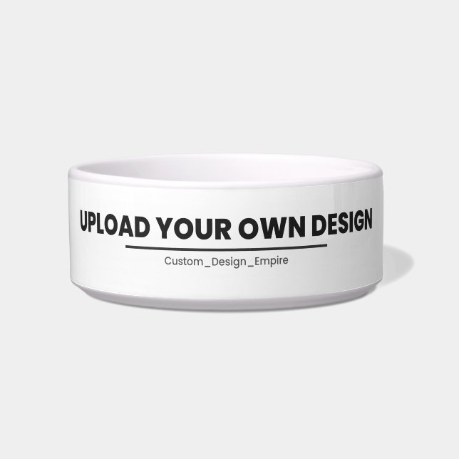 Laden Sie Ihr eigenes Design hier hoch | Benutzerd Napf (Vorderseite)
