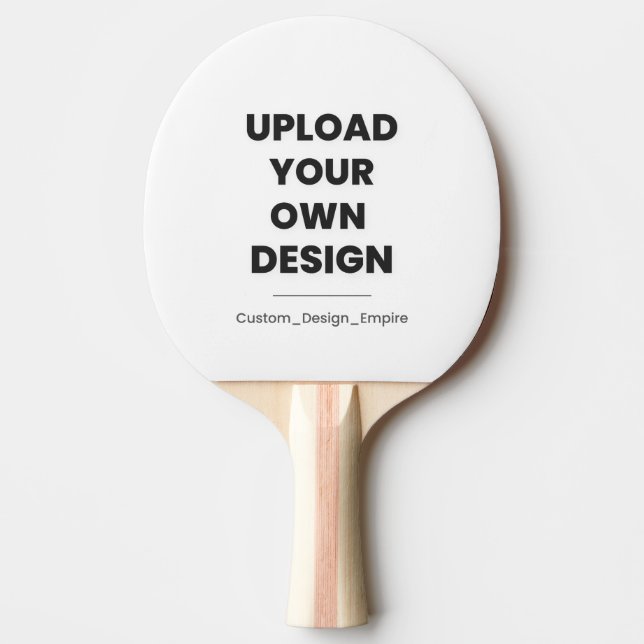 Laden Sie Ihr eigenes Design hier hoch | Benutzerd Tischtennis Schläger (Vorderseite)
