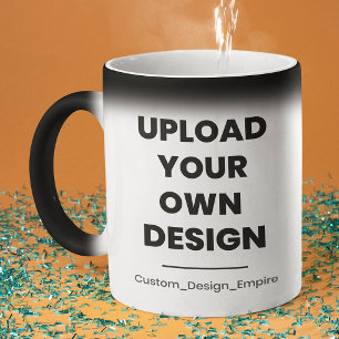 Laden Sie Ihr eigenes Design hier hoch Benutzerd Verwandlungstasse