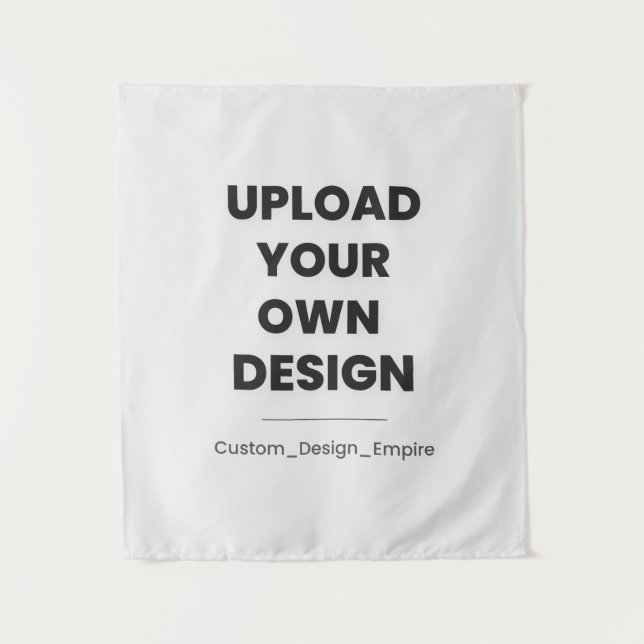 Laden Sie Ihr eigenes Design hier hoch | Benutzerd Wandteppich (Vorderseite)