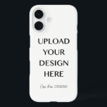 Laden Sie Ihr eigenes Design hoch iPhone 16 Hülle<br><div class="desc">Finden Sie nicht etwas,  das Sie Liebe haben oder dem genauen Bedarf entsprechen? Laden Sie Ihre eigenen Redewendungen oder Bilder hoch,  um genau das zu schaffen,  was Sie suchen!</div>