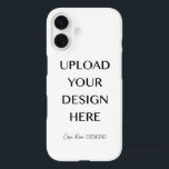 Laden Sie Ihr eigenes Design hoch iPhone 16 Hülle<br><div class="desc">Finden Sie nicht etwas,  das Sie Liebe haben oder dem genauen Bedarf entsprechen? Laden Sie Ihre eigenen Redewendungen oder Bilder hoch,  um genau das zu schaffen,  was Sie suchen!</div>