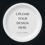 Laden Sie Ihr eigenes Design hoch Pappteller<br><div class="desc">Finden Sie nicht etwas,  das Sie Liebe haben oder dem genauen Bedarf entsprechen? Laden Sie Ihre eigenen Redewendungen oder Bilder hoch,  um genau das zu schaffen,  was Sie suchen!</div>