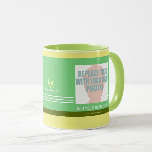 laden Sie Ihr eigenes Foto hoch, erstellen Sie ein Tasse (VorderseiteRechts)