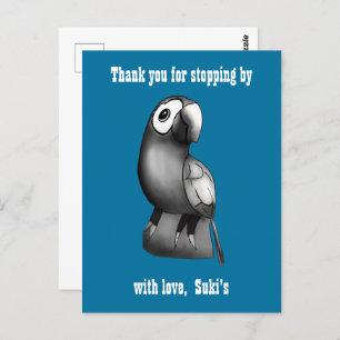 Laden Sie Ihr eigenes Gezeichnet Bild oder Logo ho Postkarte