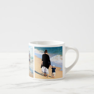 Laden Sie Ihr Familienfoto-Collage Espresso-Tasse  Espressotasse