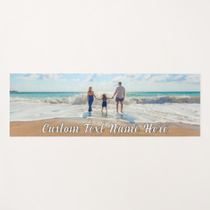 Laden Sie Ihr Familienfoto Yoga-Matte Geschenk mit Yogamatte