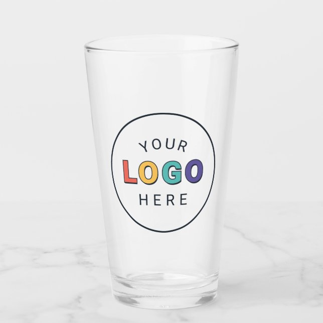 Laden Sie Ihr Firmenlogo hoch Glas (Vorderseite)