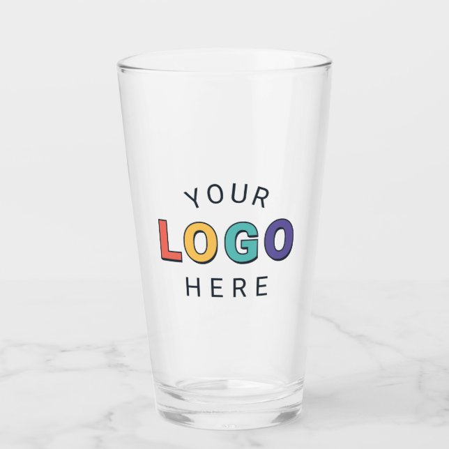 Laden Sie Ihr Firmenlogo hoch Glas (Vorderseite)