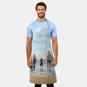 Laden Sie Ihr Foto Apron Personalisierter Text hoc Schürze