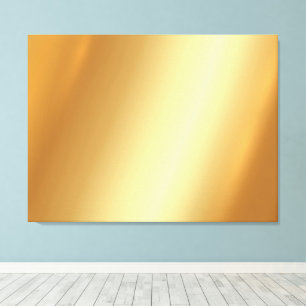 Laden Sie Ihr Foto auf goldenem Hintergrund Extra Leinwanddruck