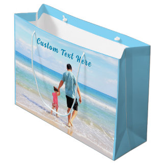 Laden Sie Ihr Foto-Geschenktüte mit individuellem Große Geschenktüte