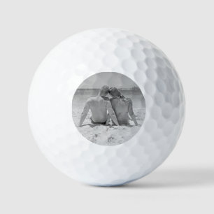 Laden Sie Ihr Foto Golfbälle Stempel Personalisier