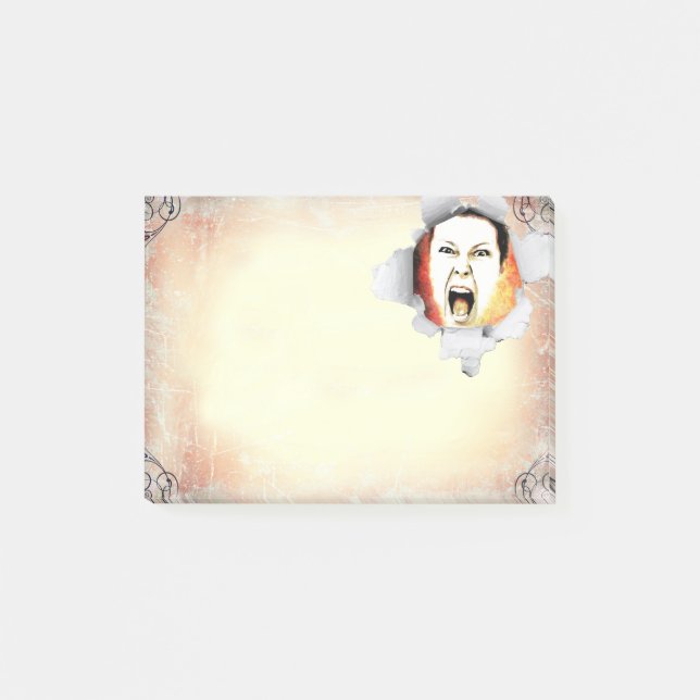 Laden Sie Ihr Foto hoch, anpassbar Post-it Klebezettel (Vorderseite)